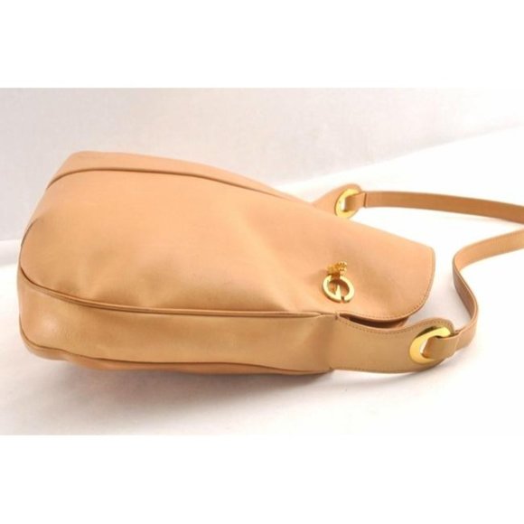 Gucci Yellow Leather Horse-bit Bucket Bag Belted W Gold GG Top - Picture 2 of 12